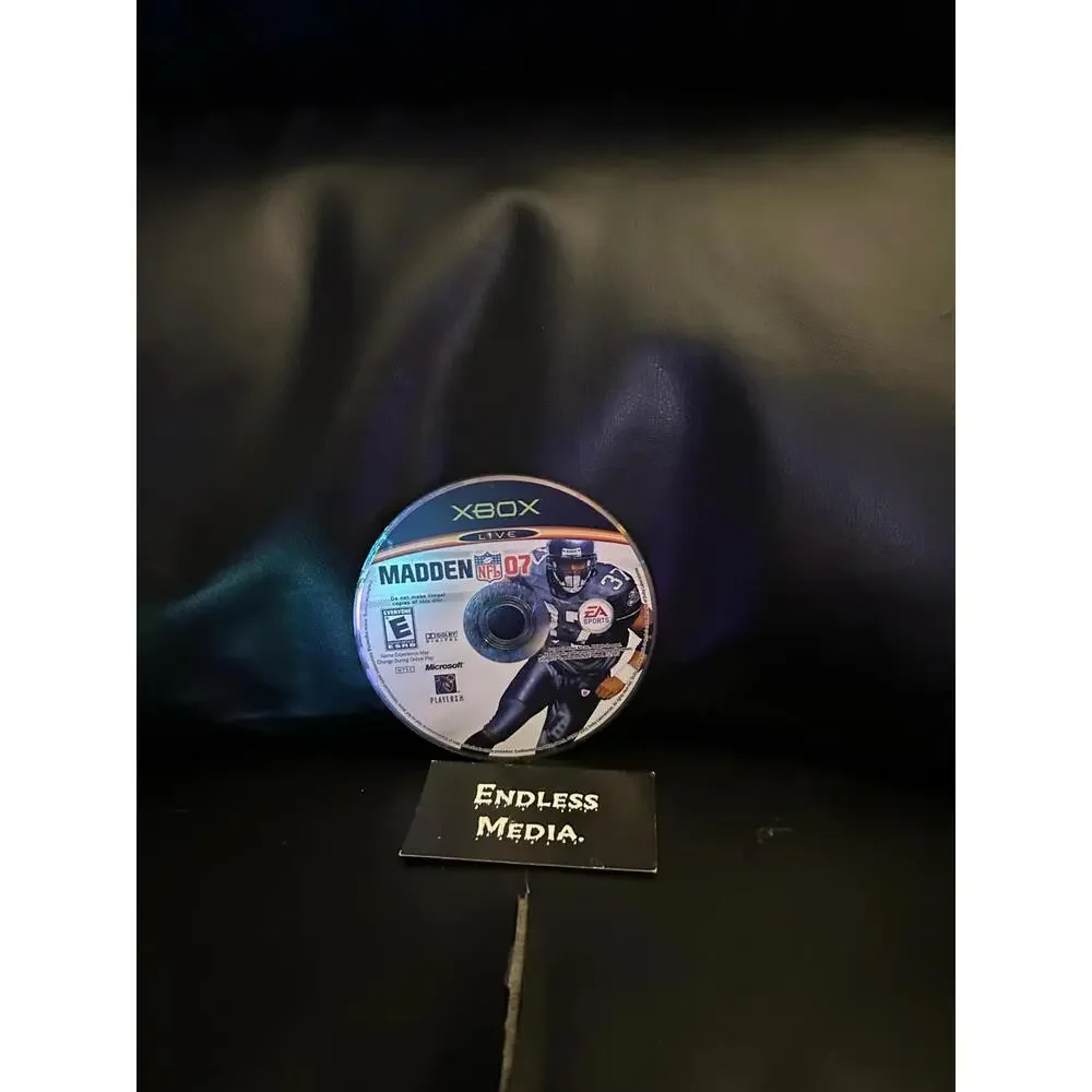 Madden 2007 Microsoft Xbox Loose Video Game